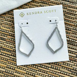 Kendra Scott Sophia Silver Drop Earrings